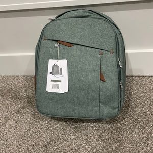 NEW UPPAbaby Changing Backpack Diaper Bag - Emmett (Green Melange)